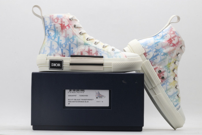DR B23 OBLIQUE HIGH TOP SNEAKER