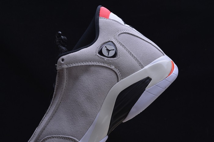AIR JORDAN 14 RETRO "DESERT SAND" black/ white mens 487471-021