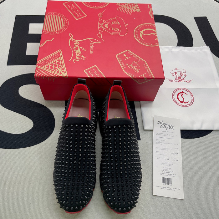 C*HRISTIAN L*OUBOUTIN SNEAKERS CL-35