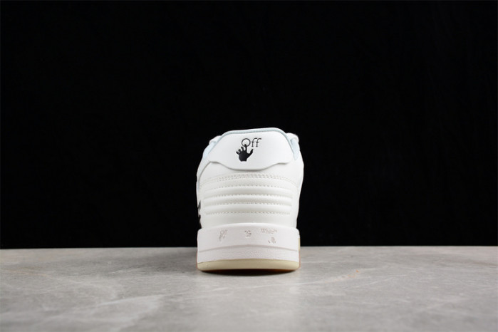 OFF-WHITE Out Of Office OOO Low Tops For Walking White Black Low OW-44