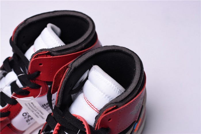 OW Air Jordan 1 Retro Chicago The Ten AA3834-101